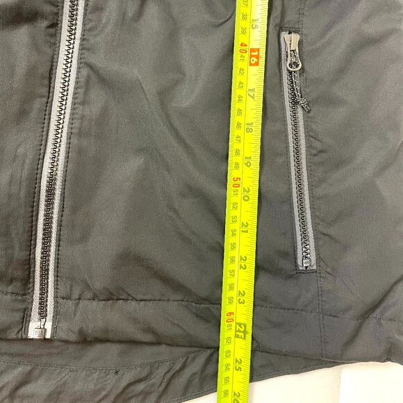 Elevate Zip Vest vest with Pocket Casual Solid Color Sleeveless Jacket Size M - Picture 9 of 9